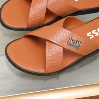 Cheap Boss Slippers For Men #1225691 Replica Wholesale [$64.00 USD] [ITEM#1225691] on Replica Boss Slippers