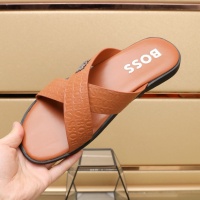 Cheap Boss Slippers For Men #1225691 Replica Wholesale [$64.00 USD] [ITEM#1225691] on Replica Boss Slippers