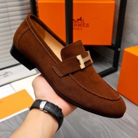 Cheap Hermes Leather Shoes For Men #1225931 Replica Wholesale [$92.00 USD] [ITEM#1225931] on Replica Hermes Leather Shoes