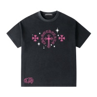 Cheap Chrome Hearts T-Shirts Short Sleeved For Unisex #1226223 Replica Wholesale [$42.00 USD] [ITEM#1226223] on Replica Chrome Hearts T-Shirts