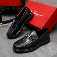 Cheap Salvatore Ferragamo Leather Shoes For Men #1226272 Replica Wholesale [$88.00 USD] [ITEM#1226272] on Replica Salvatore Ferragamo Leather Shoes