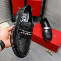 Cheap Salvatore Ferragamo Leather Shoes For Men #1226274 Replica Wholesale [$88.00 USD] [ITEM#1226274] on Replica Salvatore Ferragamo Leather Shoes