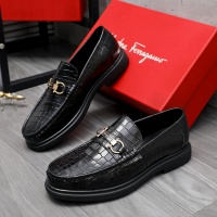 Cheap Salvatore Ferragamo Leather Shoes For Men #1226276 Replica Wholesale [$88.00 USD] [ITEM#1226276] on Replica Salvatore Ferragamo Leather Shoes