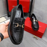 Cheap Salvatore Ferragamo Leather Shoes For Men #1226276 Replica Wholesale [$88.00 USD] [ITEM#1226276] on Replica Salvatore Ferragamo Leather Shoes