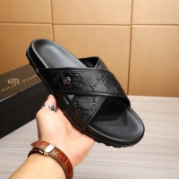 Cheap Philipp Plein PP Slippers For Men #1226306 Replica Wholesale [$52.00 USD] [ITEM#1226306] on Replica Philipp Plein PP Slippers