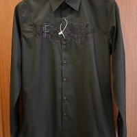 Cheap Versace Shirts Long Sleeved For Men #1226954 Replica Wholesale [$48.00 USD] [ITEM#1226954] on Replica Versace Shirts