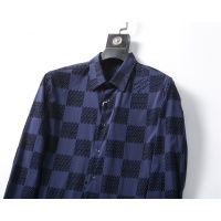 Cheap Louis Vuitton LV Shirts Long Sleeved For Men #1226955 Replica Wholesale [$48.00 USD] [ITEM#1226955] on Replica Louis Vuitton LV Shirts