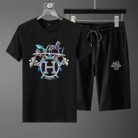 Hermes Tracksuits Short Sleeved For Men #1227180