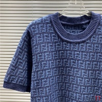 Cheap Fendi Sweaters Short Sleeved For Men #1227343 Replica Wholesale [$48.00 USD] [ITEM#1227343] on Replica Fendi Sweaters