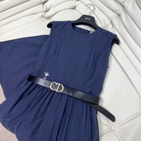 Cheap Christian Dior Dresses Sleeveless For Women #1228677 Replica Wholesale [$92.00 USD] [ITEM#1228677] on Replica Christian Dior Dresses