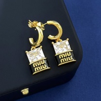 Cheap MIU MIU Earrings For Women #1229458 Replica Wholesale [$29.00 USD] [ITEM#1229458] on Replica MIU MIU Earrings