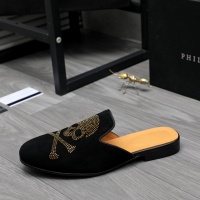 Cheap Philipp Plein PP Slippers For Men #1230348 Replica Wholesale [$72.00 USD] [ITEM#1230348] on Replica Philipp Plein PP Slippers