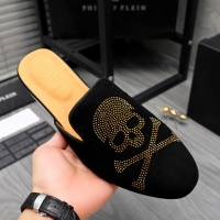 Cheap Philipp Plein PP Slippers For Men #1230348 Replica Wholesale [$72.00 USD] [ITEM#1230348] on Replica Philipp Plein PP Slippers