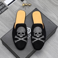 Cheap Philipp Plein PP Slippers For Men #1230349 Replica Wholesale [$72.00 USD] [ITEM#1230349] on Replica Philipp Plein PP Slippers