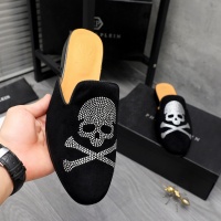 Cheap Philipp Plein PP Slippers For Men #1230349 Replica Wholesale [$72.00 USD] [ITEM#1230349] on Replica Philipp Plein PP Slippers