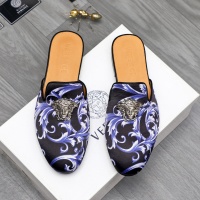 Cheap Versace Slippers For Men #1230353 Replica Wholesale [$72.00 USD] [ITEM#1230353] on Replica Versace Slippers