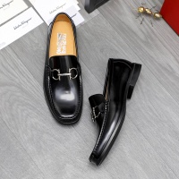 Cheap Salvatore Ferragamo Leather Shoes For Men #1230370 Replica Wholesale [$82.00 USD] [ITEM#1230370] on Replica Salvatore Ferragamo Leather Shoes