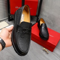 Cheap Salvatore Ferragamo Leather Shoes For Men #1230372 Replica Wholesale [$88.00 USD] [ITEM#1230372] on Replica Salvatore Ferragamo Leather Shoes