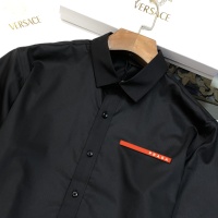 Cheap Prada Shirts Short Sleeved For Men #1230738 Replica Wholesale [$42.00 USD] [ITEM#1230738] on Replica Prada Shirts