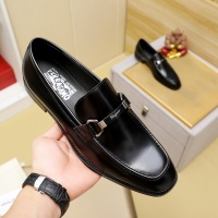 Cheap Salvatore Ferragamo Leather Shoes For Men #1230744 Replica Wholesale [$85.00 USD] [ITEM#1230744] on Replica Salvatore Ferragamo Leather Shoes