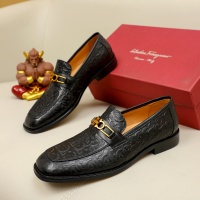 Cheap Salvatore Ferragamo Leather Shoes For Men #1230745 Replica Wholesale [$85.00 USD] [ITEM#1230745] on Replica Salvatore Ferragamo Leather Shoes