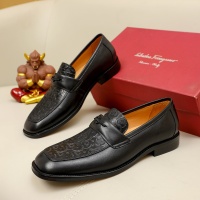 Cheap Salvatore Ferragamo Leather Shoes For Men #1230746 Replica Wholesale [$85.00 USD] [ITEM#1230746] on Replica Salvatore Ferragamo Leather Shoes