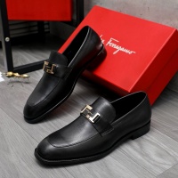 Salvatore Ferragamo Leather Shoes For Men #1230816