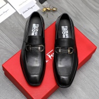 Cheap Salvatore Ferragamo Leather Shoes For Men #1230847 Replica Wholesale [$82.00 USD] [ITEM#1230847] on Replica Salvatore Ferragamo Leather Shoes