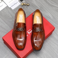 Cheap Salvatore Ferragamo Leather Shoes For Men #1230848 Replica Wholesale [$82.00 USD] [ITEM#1230848] on Replica Salvatore Ferragamo Leather Shoes