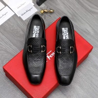 Cheap Salvatore Ferragamo Leather Shoes For Men #1230852 Replica Wholesale [$82.00 USD] [ITEM#1230852] on Replica Salvatore Ferragamo Leather Shoes