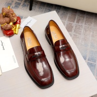 Cheap Salvatore Ferragamo Leather Shoes For Men #1230865 Replica Wholesale [$85.00 USD] [ITEM#1230865] on Replica Salvatore Ferragamo Leather Shoes