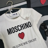 Cheap Moschino T-Shirts Short Sleeved For Women #1231017 Replica Wholesale [$32.00 USD] [ITEM#1231017] on Replica Moschino T-Shirts