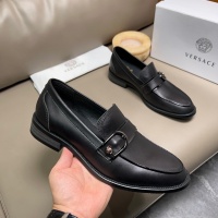 Cheap Versace Leather Shoes For Men #1231690 Replica Wholesale [$76.00 USD] [ITEM#1231690] on Replica Versace Leather Shoes