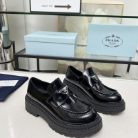 Cheap Prada Leather Shoes For Women #1231839 Replica Wholesale [$100.00 USD] [ITEM#1231839] on Replica Prada Leather Shoes