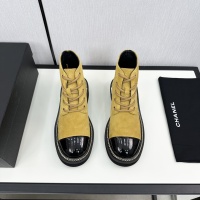 Cheap Chanel Boots For Women #1232384 Replica Wholesale [$118.00 USD] [ITEM#1232384] on Replica Chanel Boots