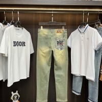 Cheap Christian Dior Jeans For Men #1233408 Replica Wholesale [$80.00 USD] [ITEM#1233408] on Replica Christian Dior Jeans