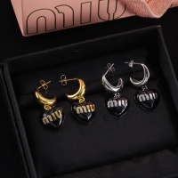 Cheap MIU MIU Earrings For Women #1234116 Replica Wholesale [$27.00 USD] [ITEM#1234116] on Replica MIU MIU Earrings