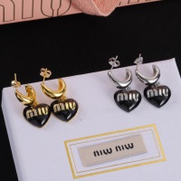 Cheap MIU MIU Earrings For Women #1234117 Replica Wholesale [$27.00 USD] [ITEM#1234117] on Replica MIU MIU Earrings