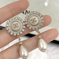 Cheap Chanel Earrings For Women #1234694 Replica Wholesale [$38.00 USD] [ITEM#1234694] on Replica Chanel Earrings