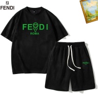 Fendi Tracksuits Short Sleeved For Men #1235455