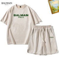 Balmain Tracksuits Short Sleeved For Men #1235469