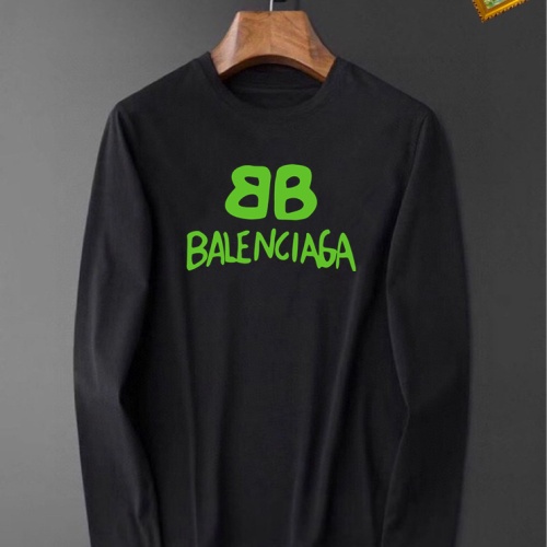 Cheap Balenciaga T-Shirts Long Sleeved For Unisex #1235541 Replica Wholesale [$34.00 USD] [ITEM#1235541] on Replica Balenciaga T-Shirts