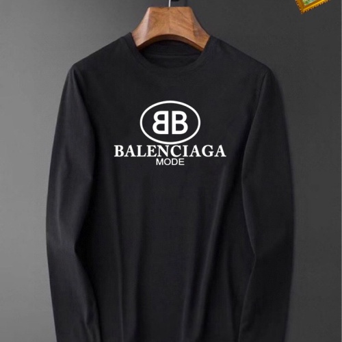 Cheap Balenciaga T-Shirts Long Sleeved For Unisex #1235545 Replica Wholesale [$34.00 USD] [ITEM#1235545] on Replica Balenciaga T-Shirts