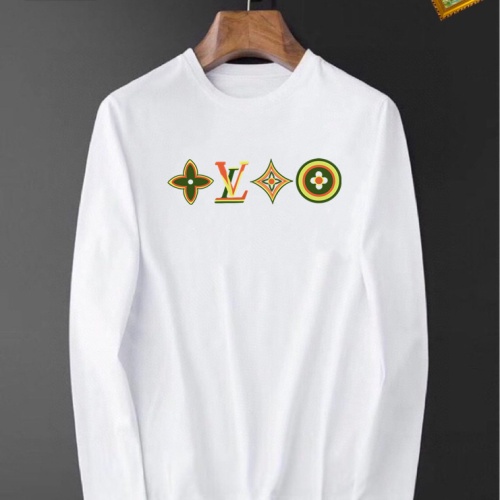 Cheap Louis Vuitton LV T-Shirts Long Sleeved For Unisex #1235548 Replica Wholesale [$34.00 USD] [ITEM#1235548] on Replica Louis Vuitton LV T-Shirts