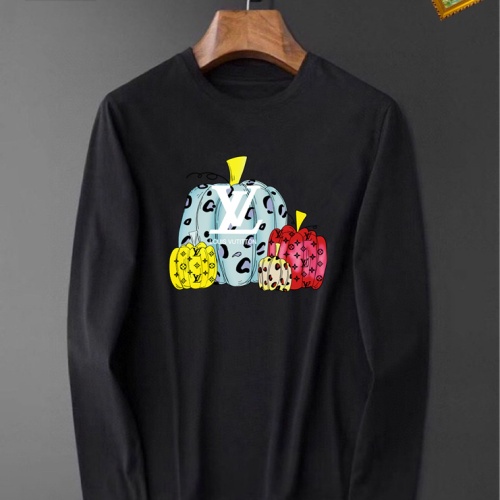 Cheap Louis Vuitton LV T-Shirts Long Sleeved For Unisex #1235551 Replica Wholesale [$34.00 USD] [ITEM#1235551] on Replica Louis Vuitton LV T-Shirts