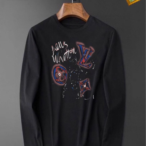 Cheap Louis Vuitton LV T-Shirts Long Sleeved For Unisex #1235553 Replica Wholesale [$34.00 USD] [ITEM#1235553] on Replica Louis Vuitton LV T-Shirts