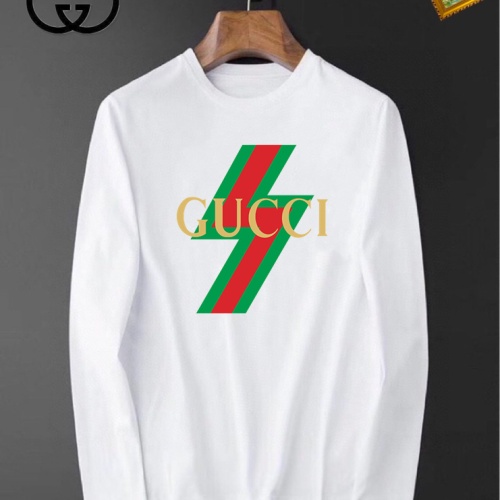 Cheap Gucci T-Shirts Long Sleeved For Unisex #1235558 Replica Wholesale [$34.00 USD] [ITEM#1235558] on Replica Gucci T-Shirts