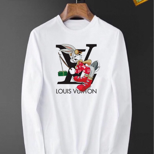 Cheap Louis Vuitton LV T-Shirts Long Sleeved For Unisex #1235564 Replica Wholesale [$34.00 USD] [ITEM#1235564] on Replica Louis Vuitton LV T-Shirts