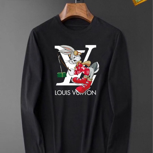 Cheap Louis Vuitton LV T-Shirts Long Sleeved For Unisex #1235565 Replica Wholesale [$34.00 USD] [ITEM#1235565] on Replica Louis Vuitton LV T-Shirts