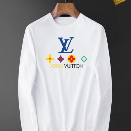 Cheap Louis Vuitton LV T-Shirts Long Sleeved For Unisex #1235568 Replica Wholesale [$34.00 USD] [ITEM#1235568] on Replica Louis Vuitton LV T-Shirts